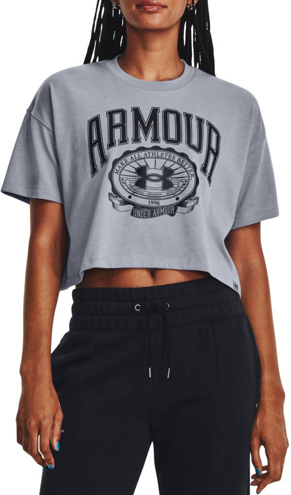 Under Armour Women's Boxy Graphic Short Sleeve Crop Top product image