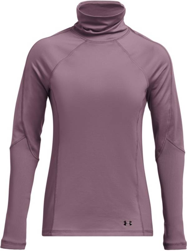 Sweatshirt women's Coldgear Cozy Printed colore Pink - Under