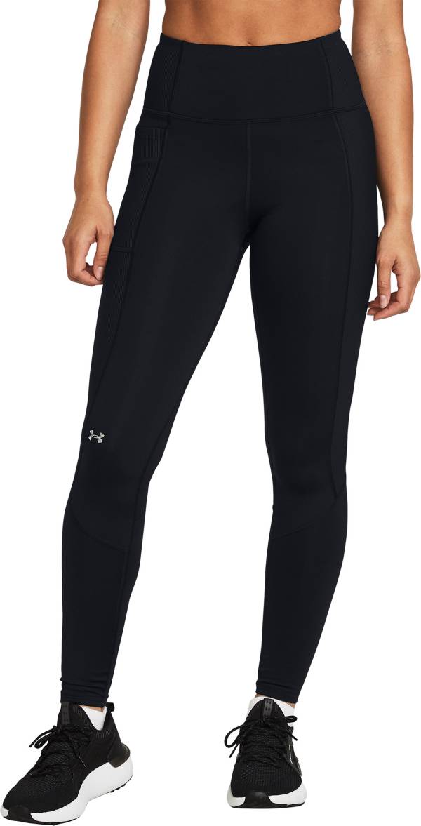 Under Armour High Rise ColdGear Blocked Womens Long Training