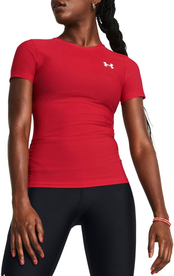 Under Armour Womens HeatGear Compression Short-Sleeve T-Shirt : :  Clothing, Shoes & Accessories