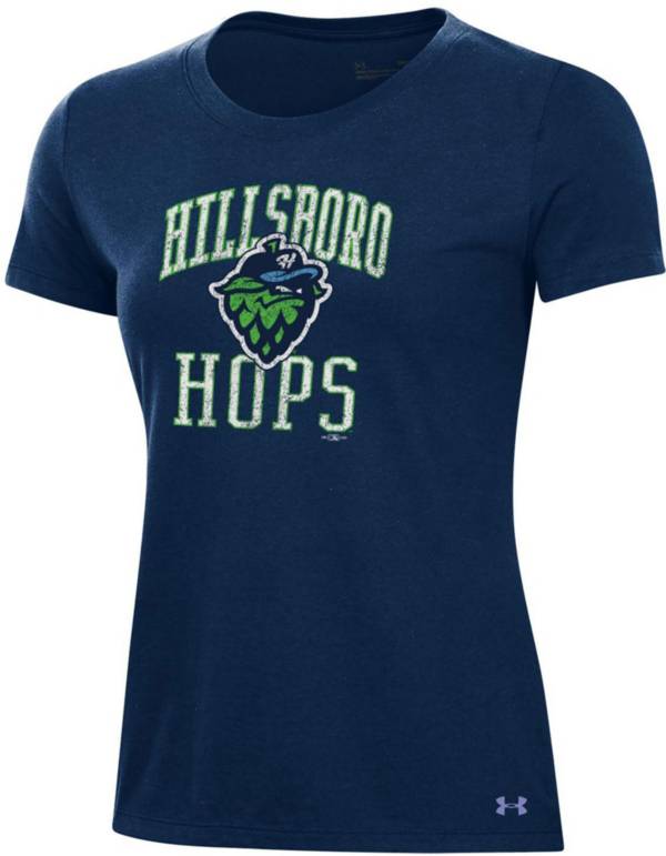 Under Armour Women's Hillsboro Hops Navy Performance TShirt Dick's Sporting Goods