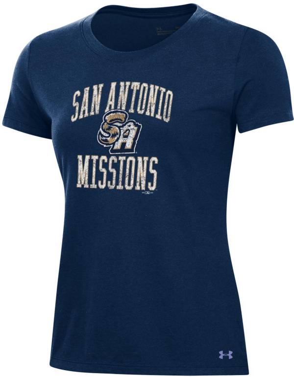 Under Armour Women's Toledo Mud Hens Navy Performance T-Shirt product image
