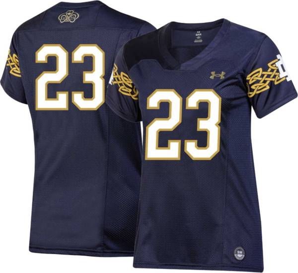 Under Armour Womens Notre Dame Fighting Irish Navy Replica Football