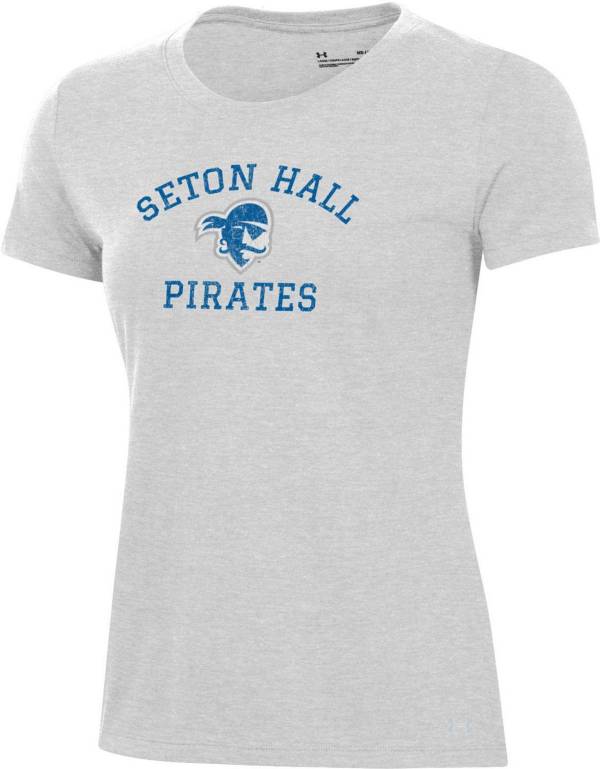 Under Armour Women's Seton Hall Seton Hall Pirates Silver Heather ...