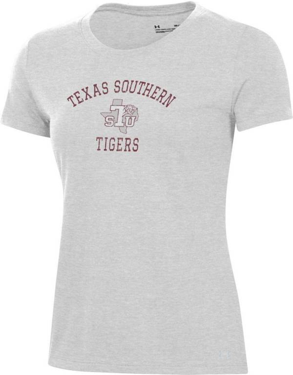 Under Armour Men's Texas Southern Tigers Maroon Performance Cotton T-Shirt