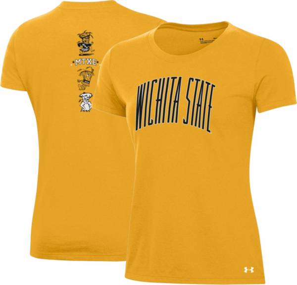 Under Armour Women's Wichita State Shockers Yellow Pennant TShirt Dick's Sporting Goods