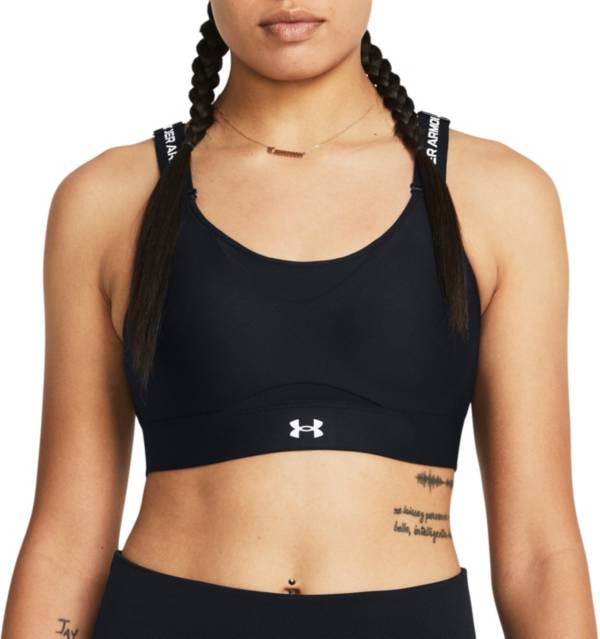 Under Armour HeatGear Infinity Womens Light Pink Sports Bra 1351994 667