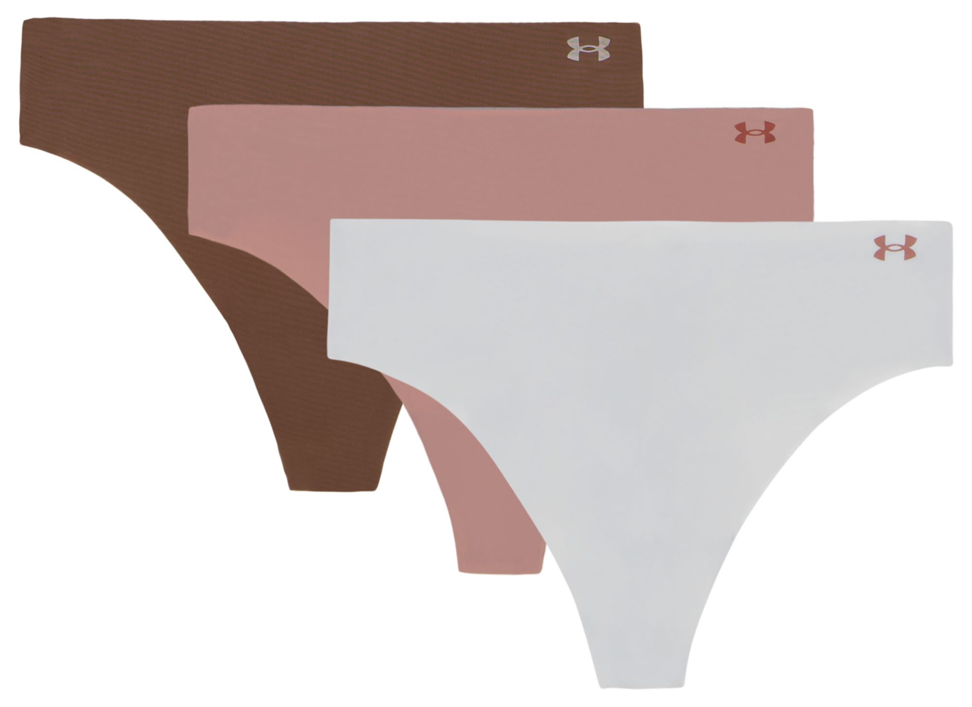 Under Armour Women's Pure Stretch No Show Thong - 3 Pack product image