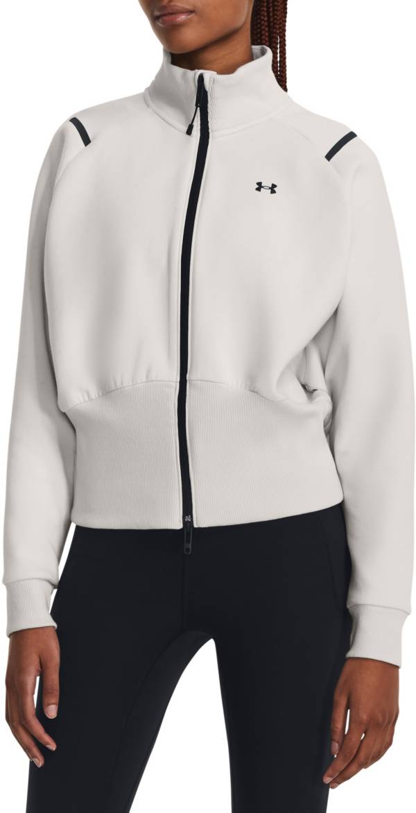 Under Armour womens Woven Full Zip Oversized Jacket : : Clothing,  Shoes & Accessories