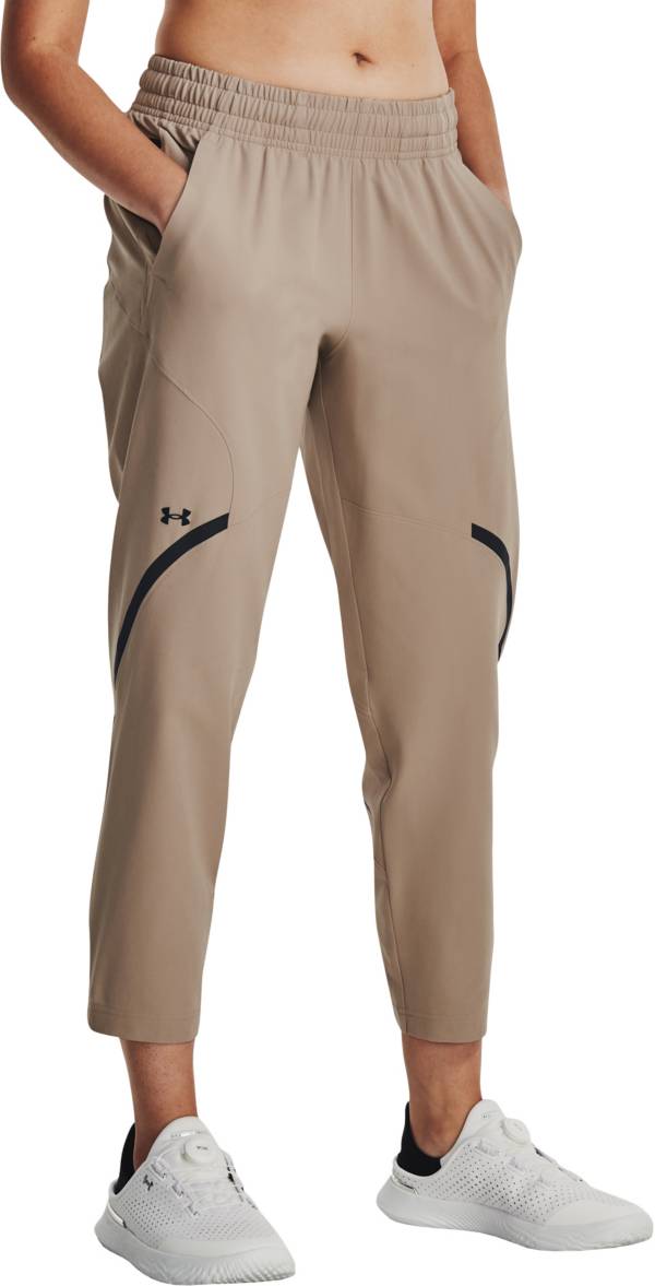 Under Armour Girls' Armour Printed Ankle Crop Pants