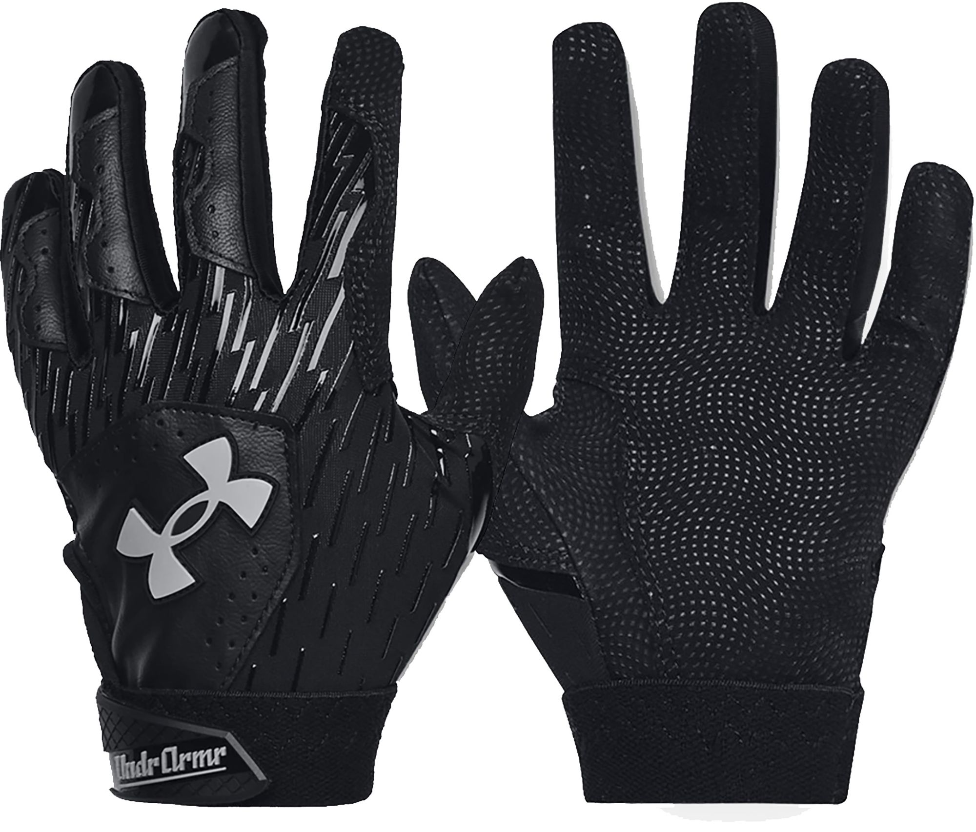 Under armour clean outlet up batting gloves youth