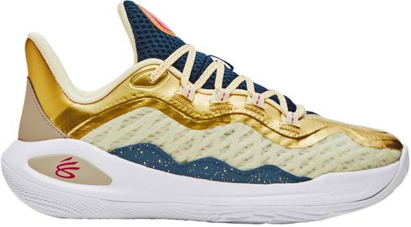 Under armour curry clearance kids gold