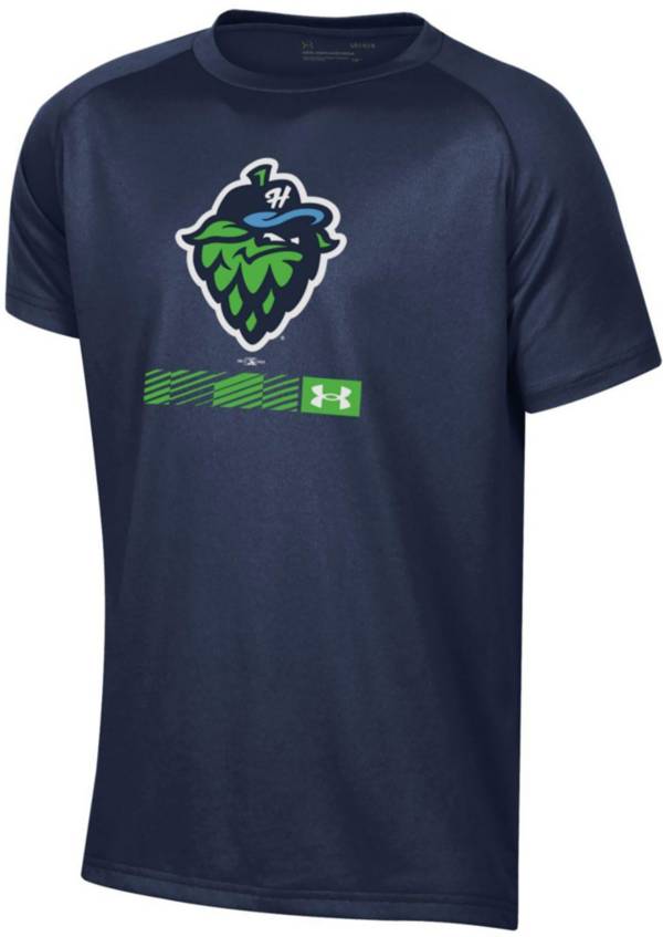 Under Armour Youth Hillsboro Hops Navy Tech T-Shirt product image