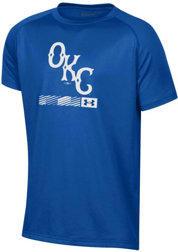 Under Armour Youth Oklahoma City Dodgers Royal Tech T-Shirt product image