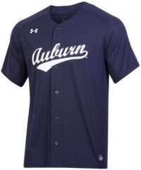 Best Seller NCAA Jerseys Custom Auburn Tigers Jersey College Baseball Under Armour White Blue