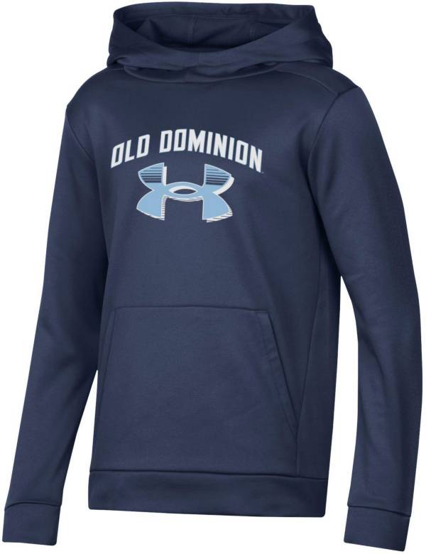 Under Armour Youth Old Dominion Monarchs Blue Fleece Pullover Hoodie ...