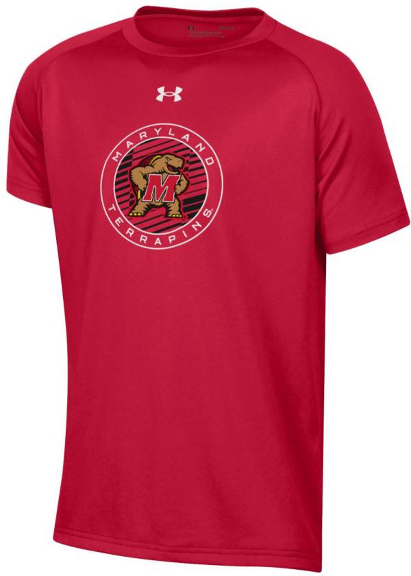 Under Armour Youth Maryland Terrapins Red Tech Performance TShirt Dick's Sporting Goods