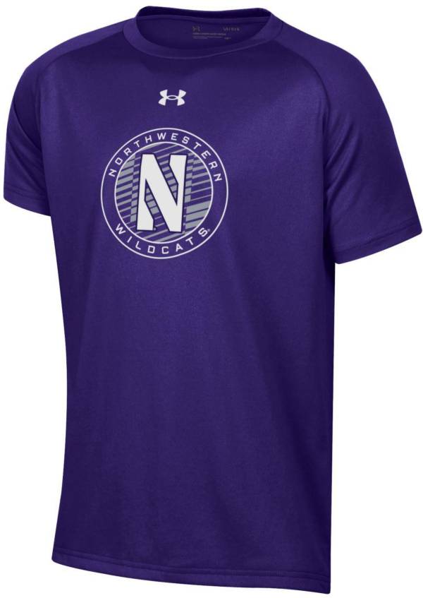 Under Armour Youth Northwestern Wildcats Purple Tech Performance T-Shirt product image
