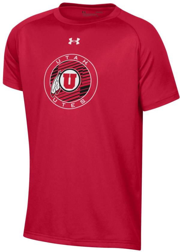 Under Armour Youth Utah Utes Crimson Tech Performance T-Shirt product image