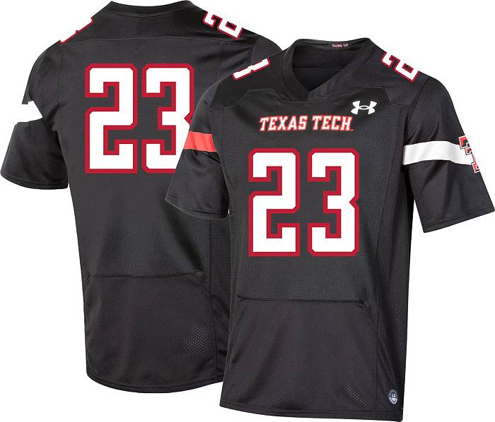 Under Armour 2021 Texas Tech Red Raiders Youth Basketball Replica Jersey in Black, Size: M, Sold by Red Raider Outfitters