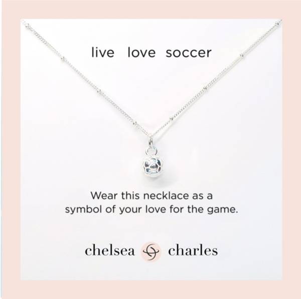 Chelsea Charles Girls' Soccer Necklace product image