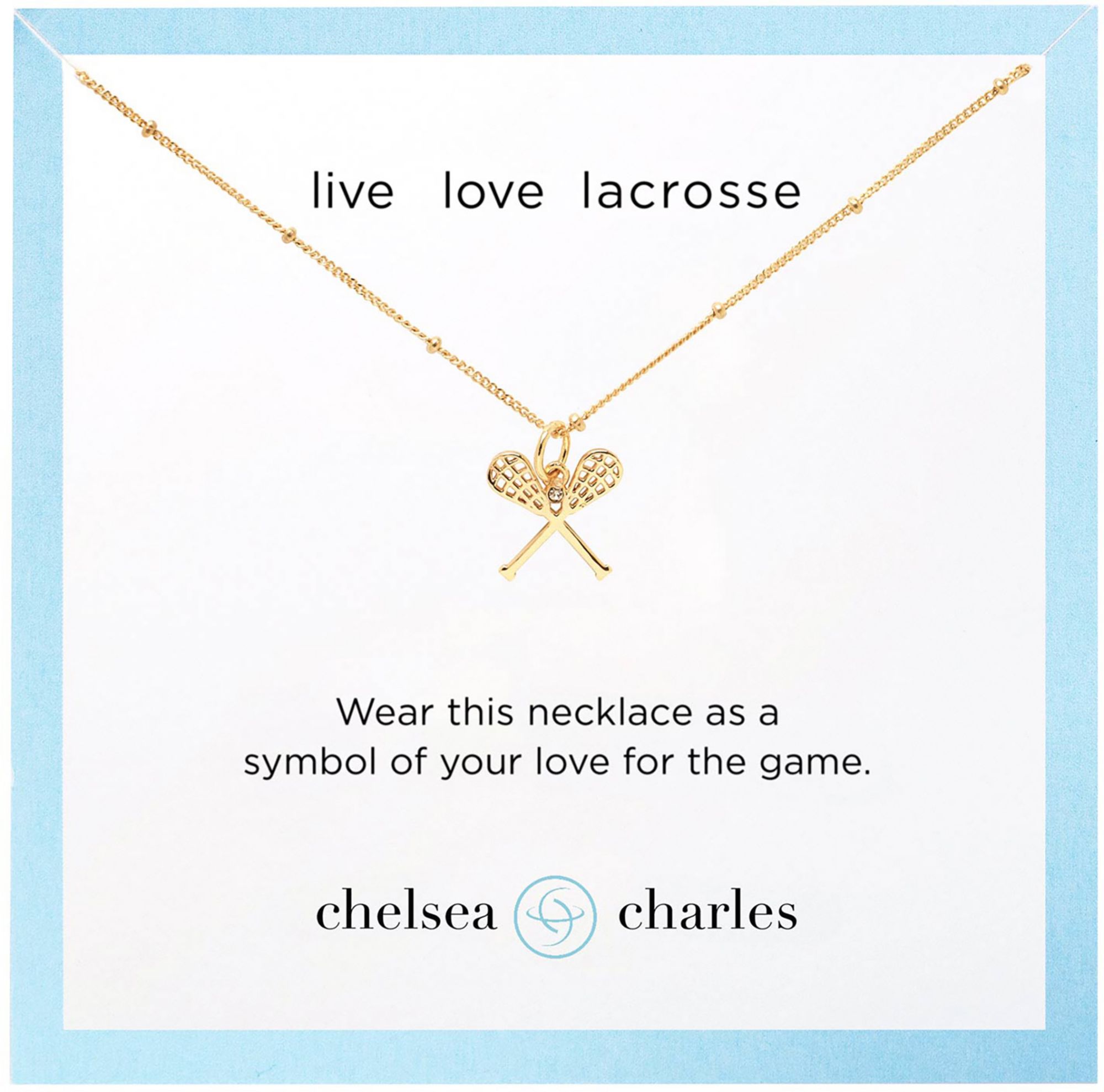 Chelsea Charles Women's Sport Lacrosse Necklace product image