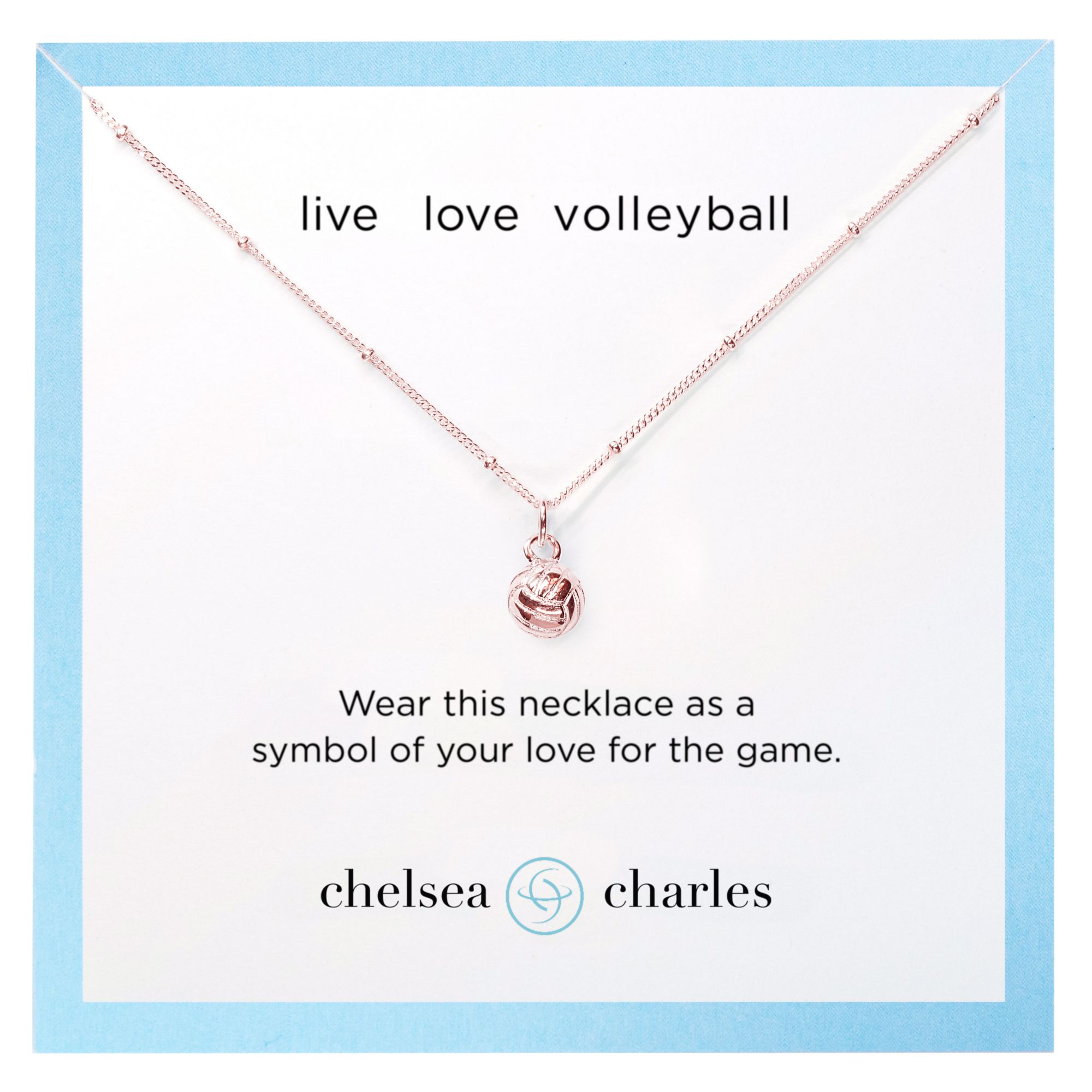 Chelsea Charles Women's Sport Volleyball Necklace product image