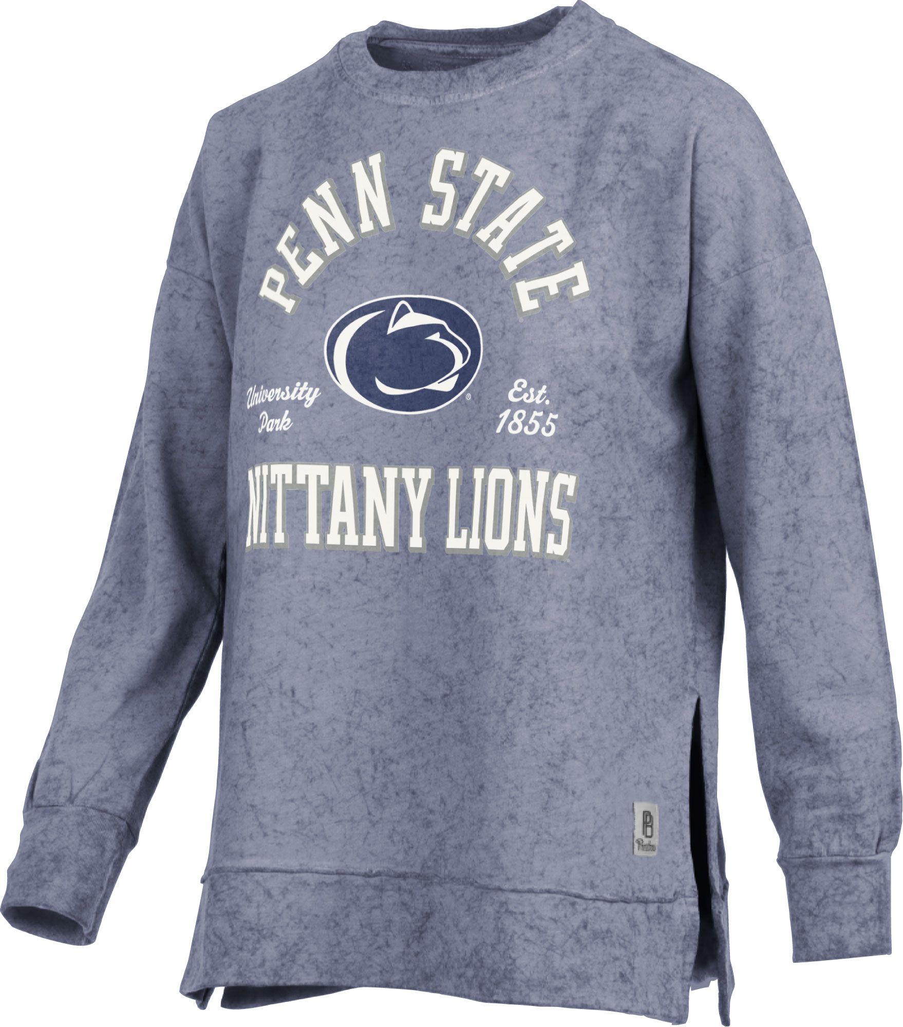 Pressbox Women's Penn State Nittany Lions Blue Bishop Long Sleeve T-Shirt