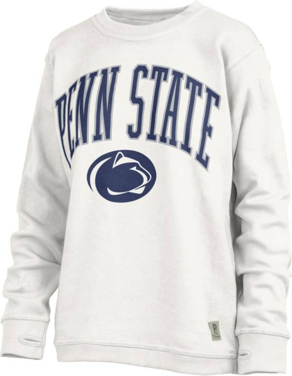 Nike Women's Penn State Nittany Lions Logo Crew T-Shirt - Blue - L - L (Large)