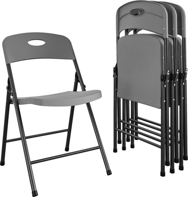 COSCO Solid Resin Plastic Folding Chair 4 Pack Dick s Sporting Goods