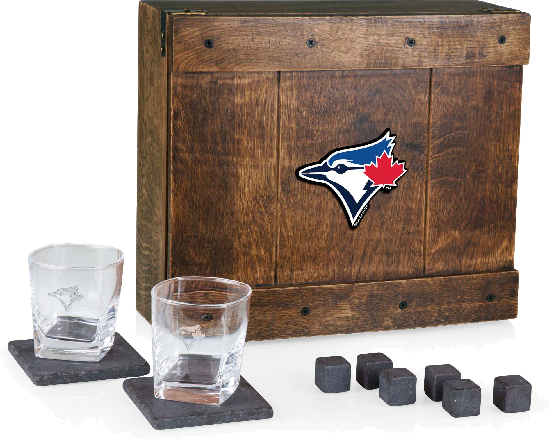 Picnic Time Toronto Blue Jays Whiskey Box Gift Set product image