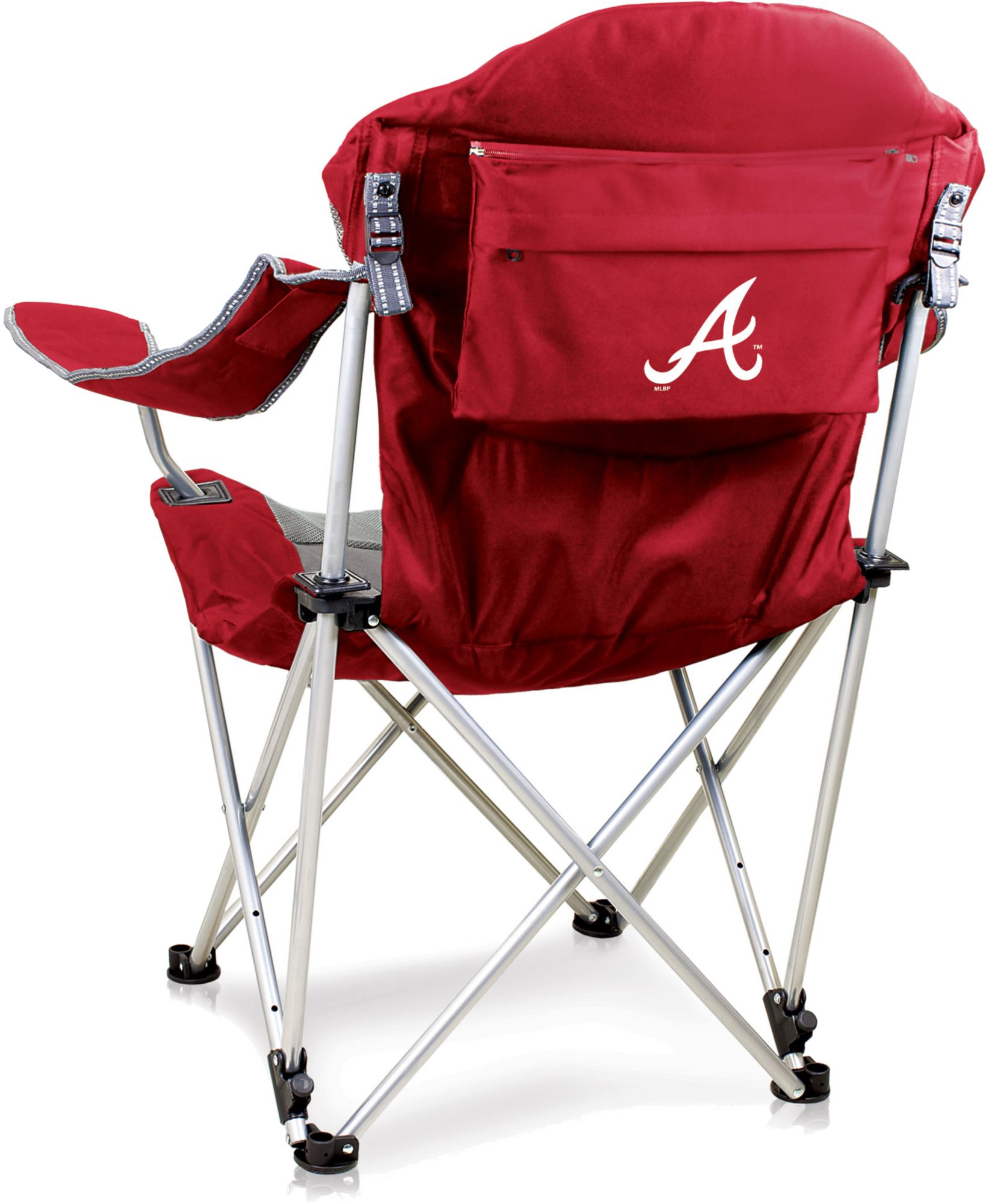 Picnic Time Atlanta Braves Reclining Camp Chair product image