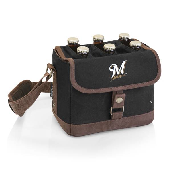 Picnic Time Milwaukee Brewers Beer Caddy Cooler Tote and Opener product image
