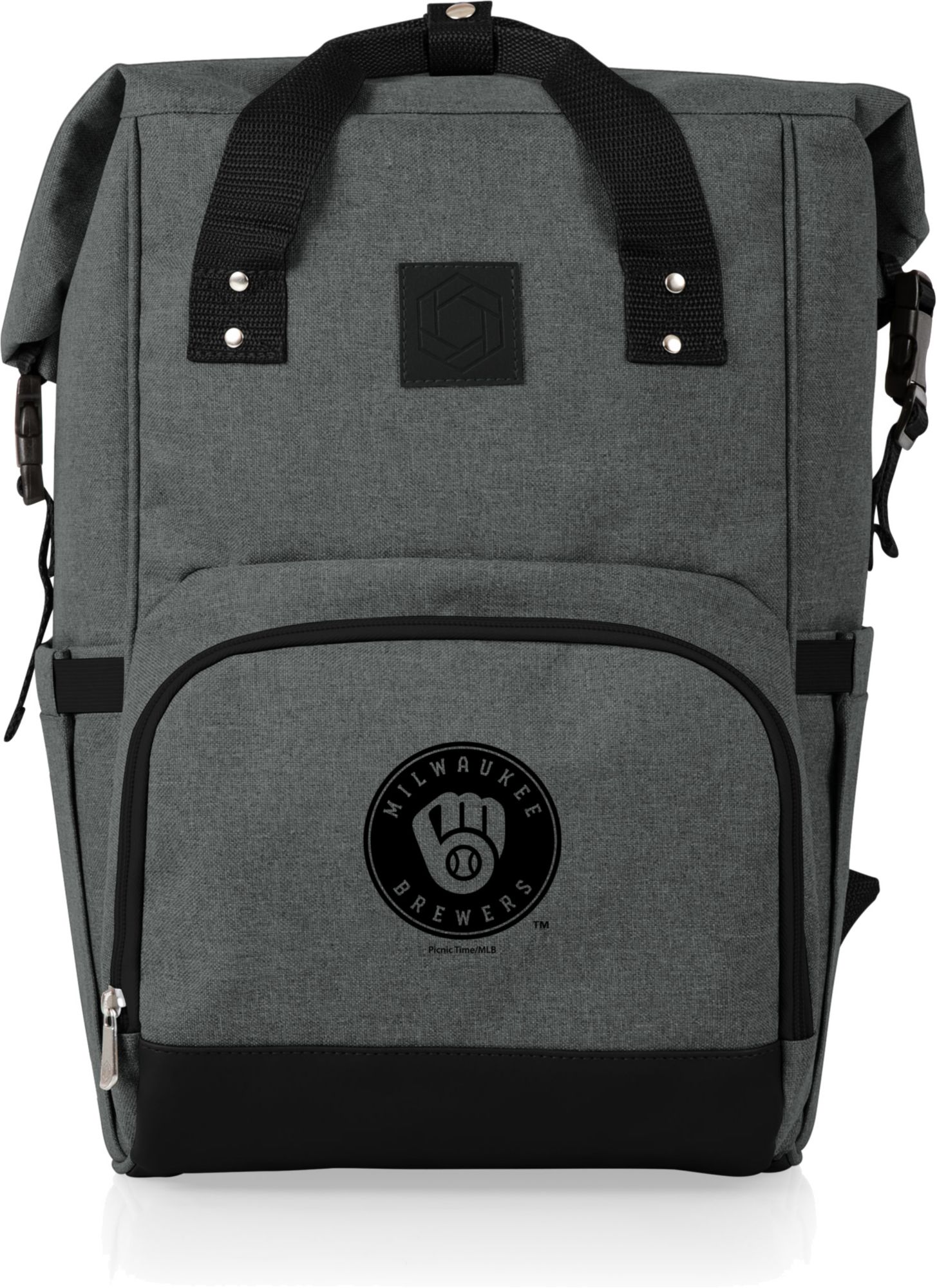 Picnic Time Milwaukee Brewers OTG Roll-Top Cooler Backpack product image