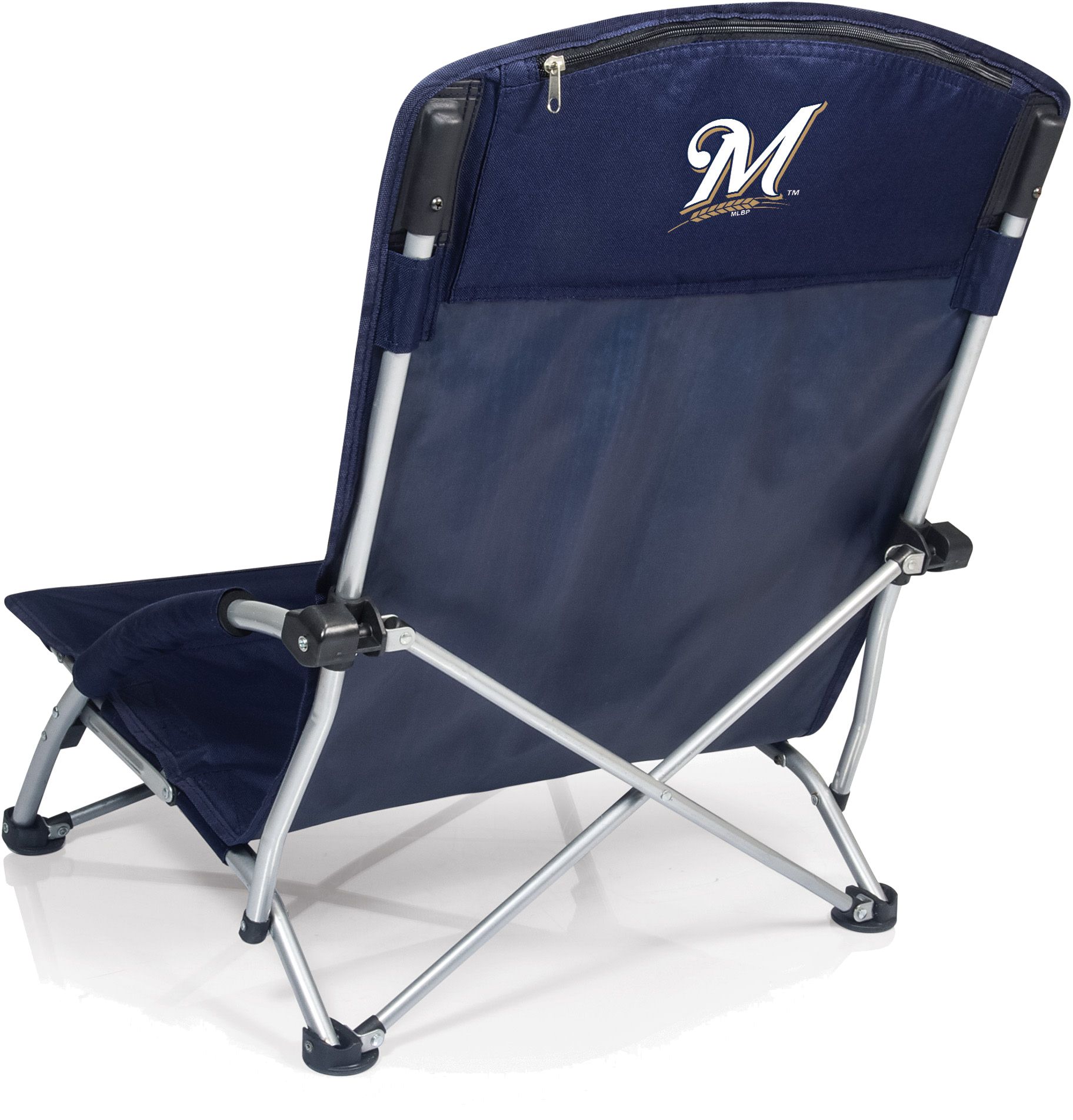Picnic Time Milwaukee Brewers Tranquility Beach Chair with Carry Bag product image