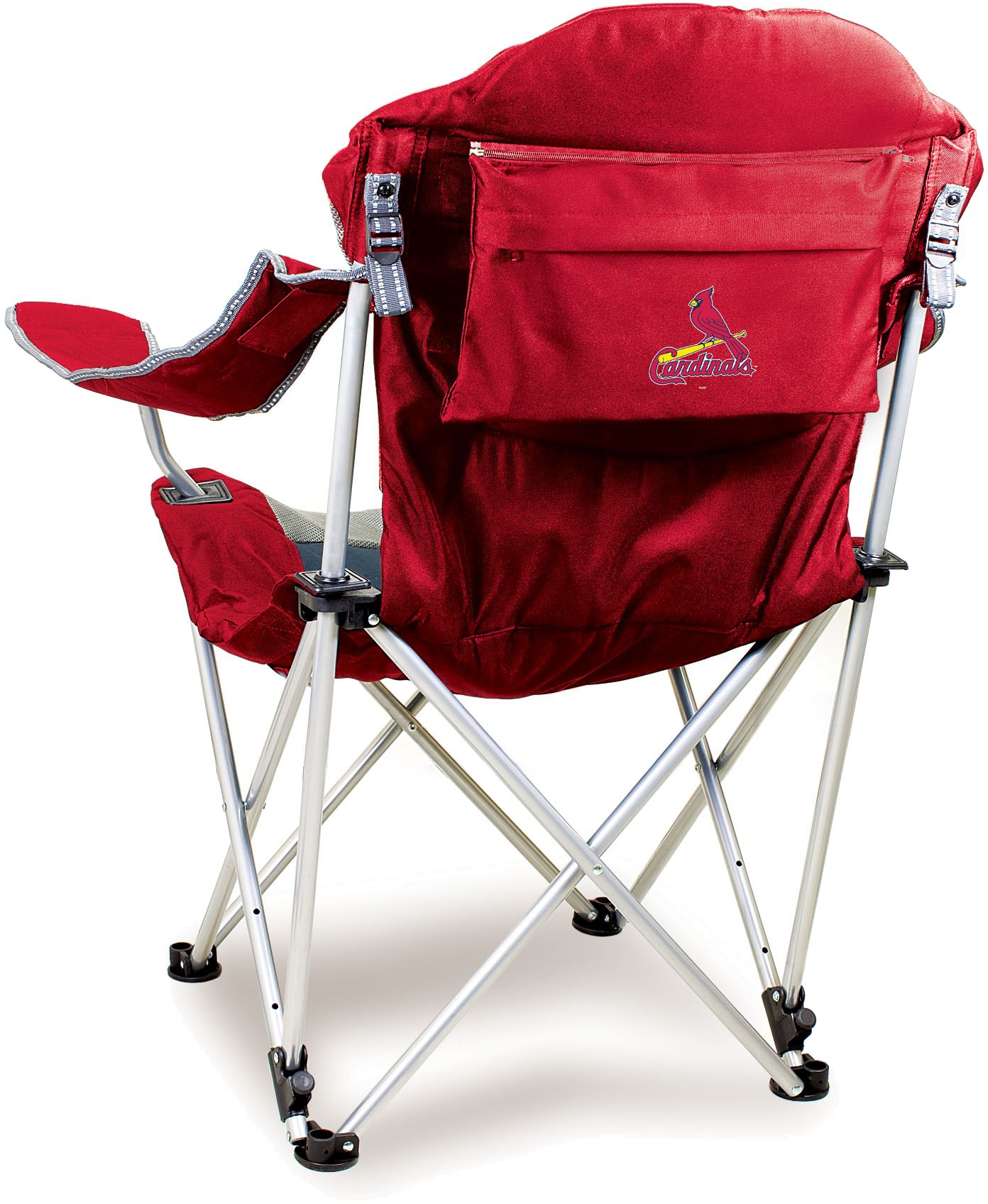 Picnic Time St. Louis Cardinals Reclining Camp Chair product image