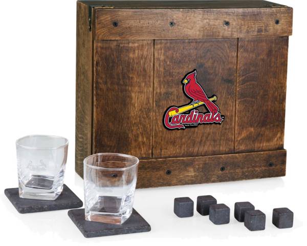 Picnic Time St. Louis Cardinals Whiskey Box Gift Set product image