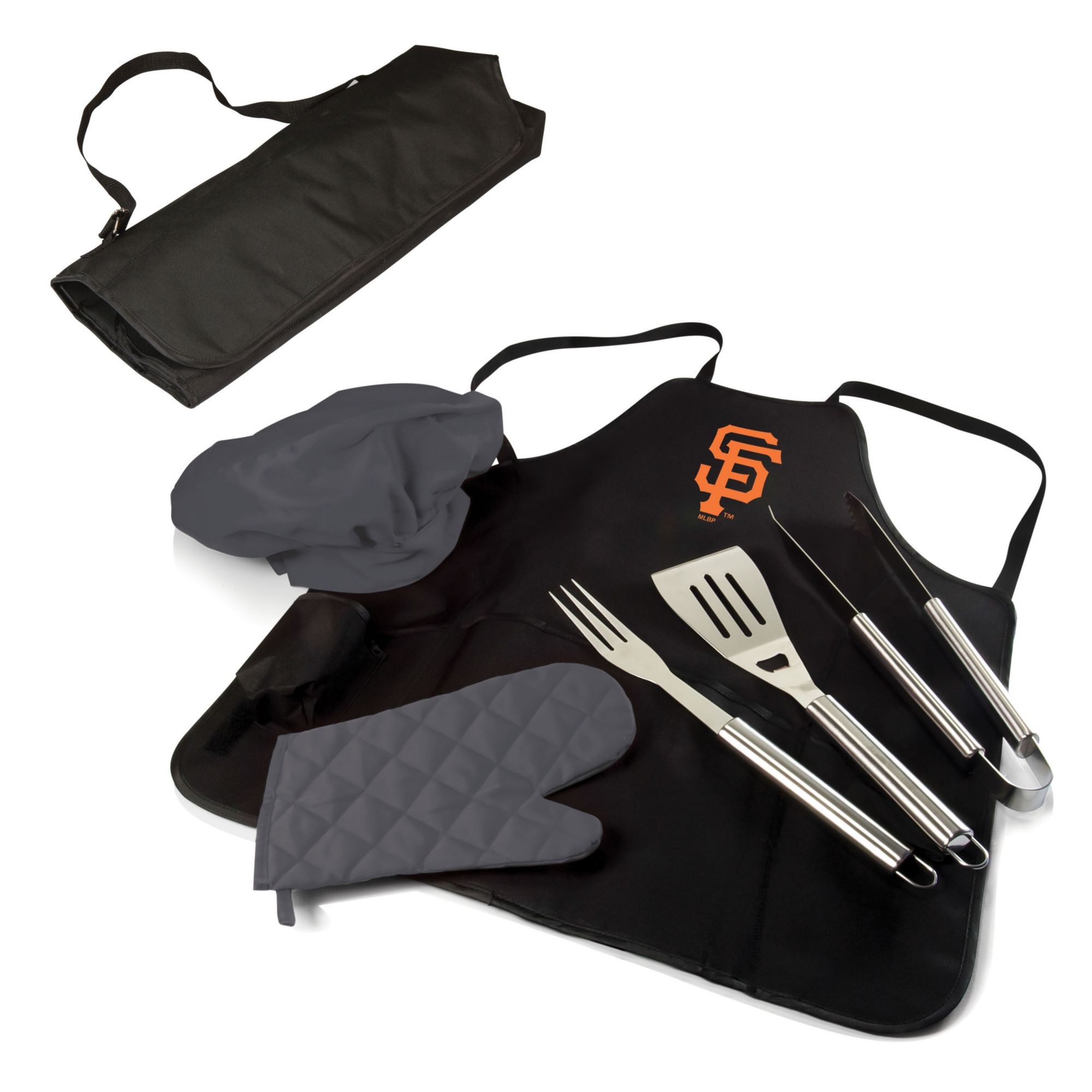 Picnic Time San Francisco Giants Apron Tote Pro Grill Set product image