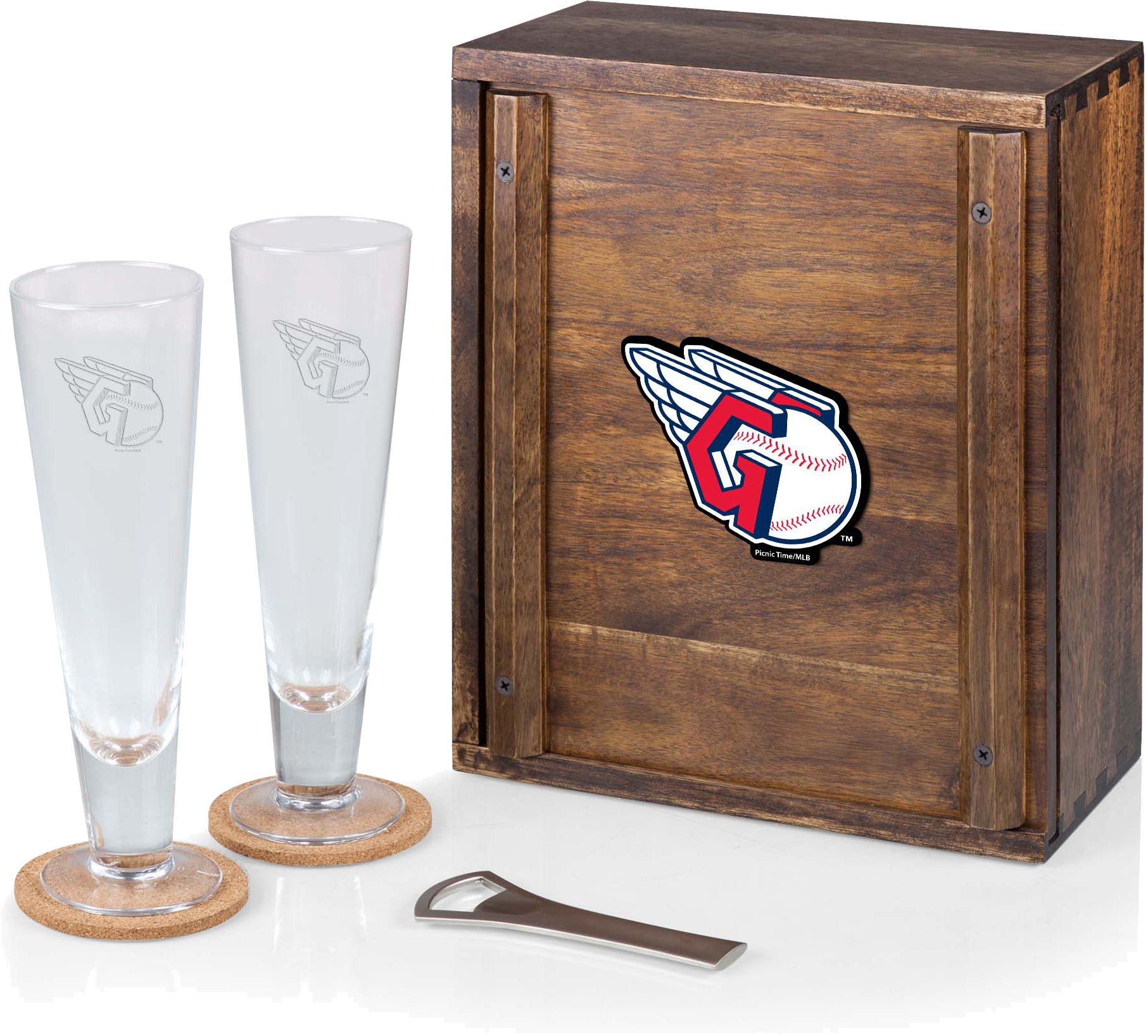 Picnic Time Cleveland Guardians Pilsner Craft Beer Gift Set