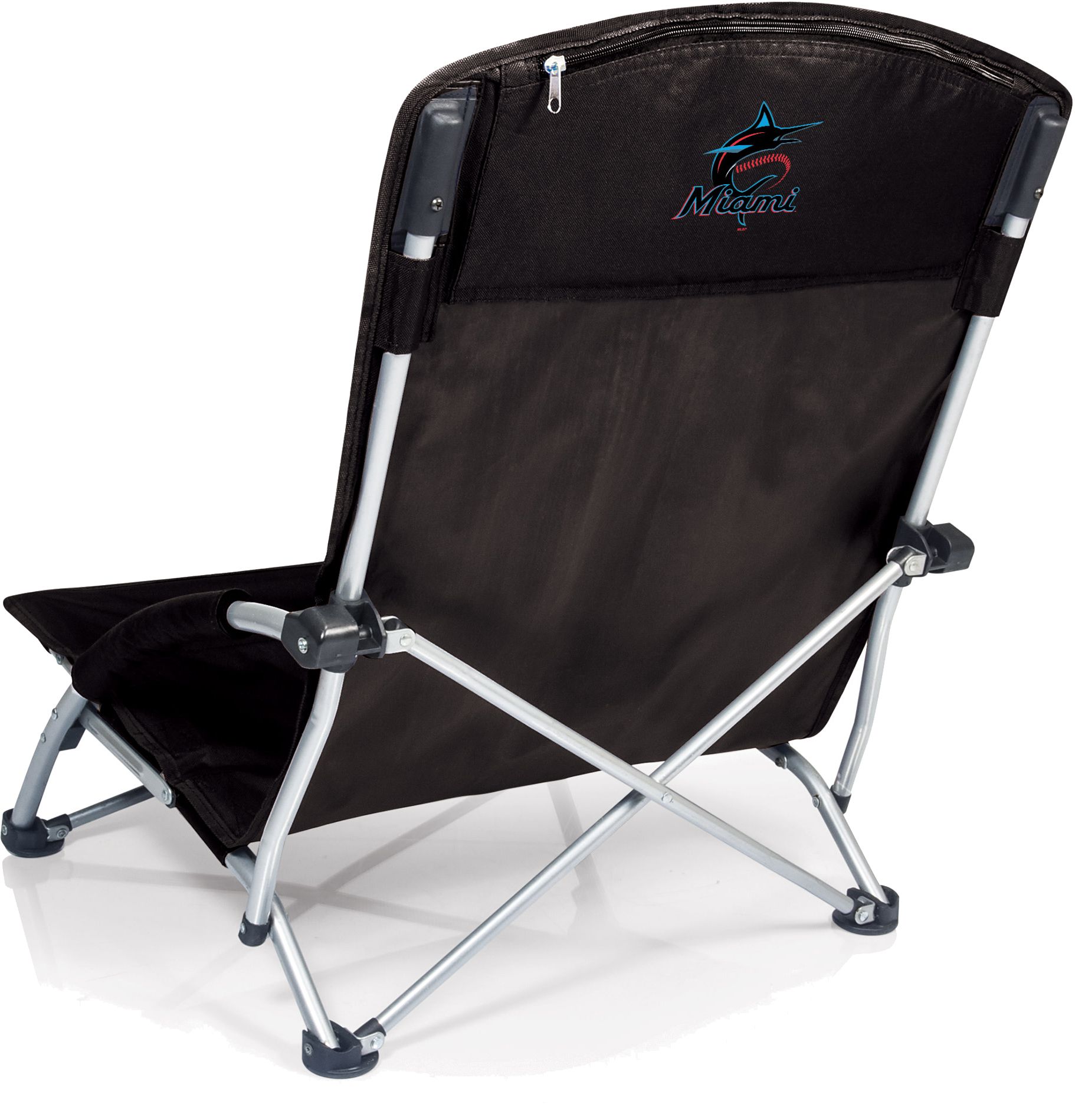 Picnic Time Miami Marlins Tranquility Beach Chair with Carry Bag product image