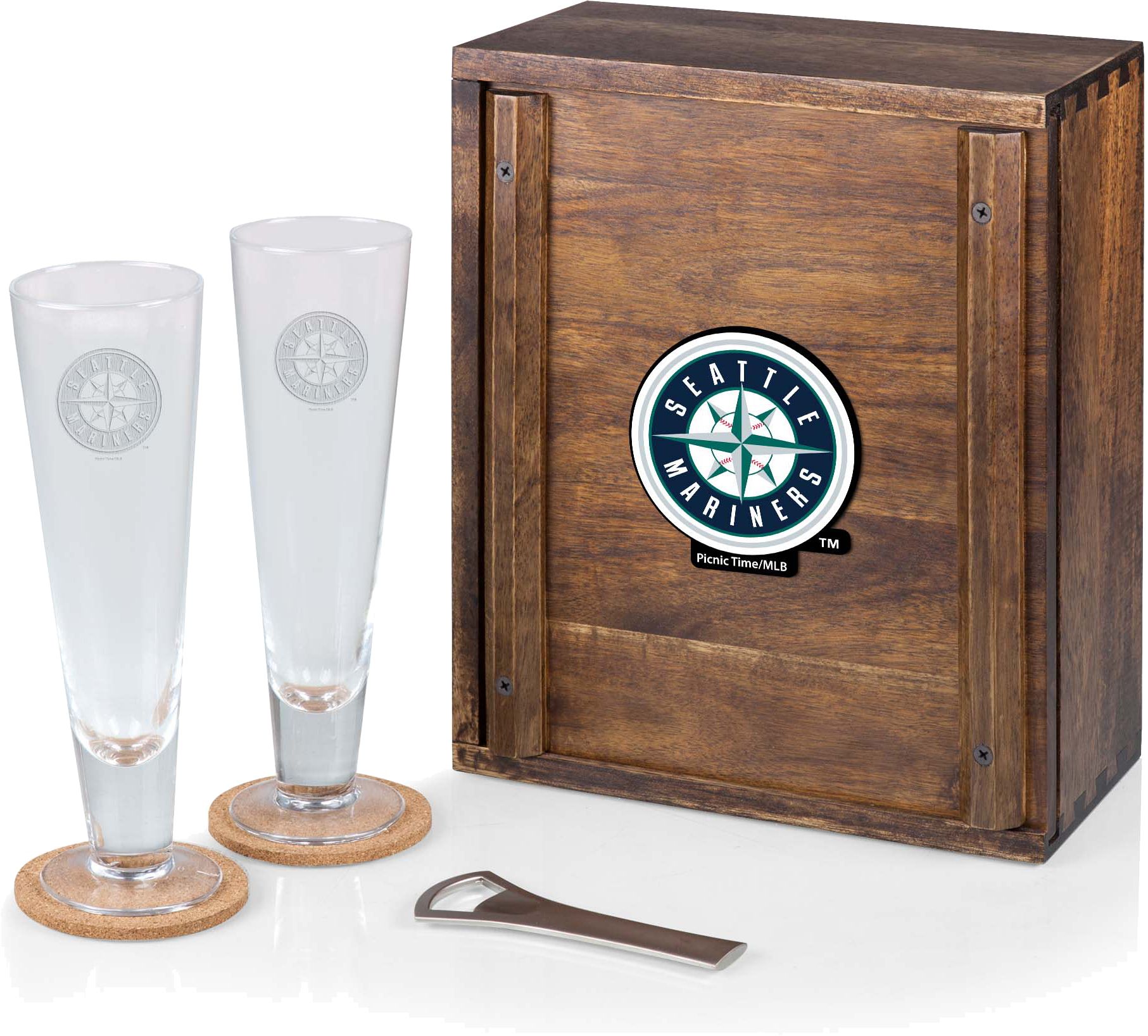 Picnic Time Seattle Mariners Pilsner Craft Beer Gift Set product image