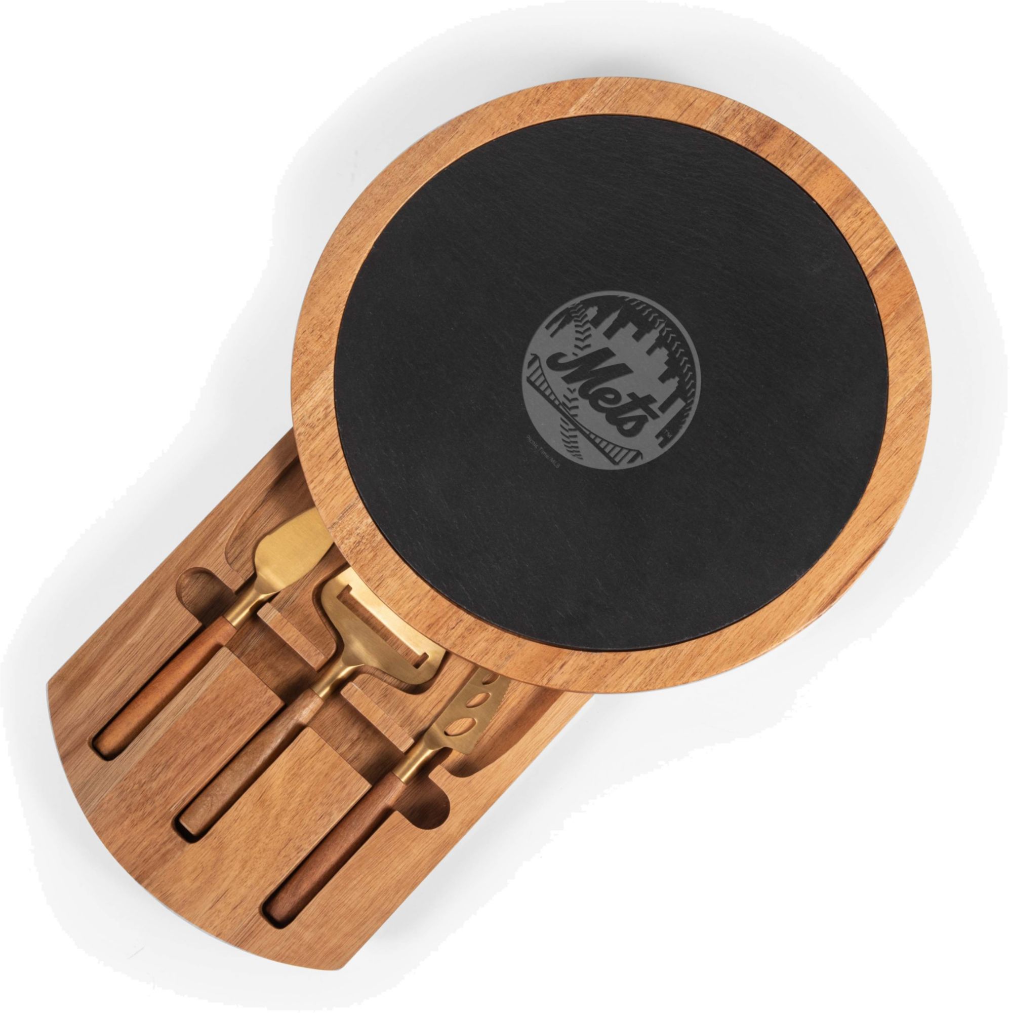 Picnic Time New York Mets Slate Serving Board with Tools product image