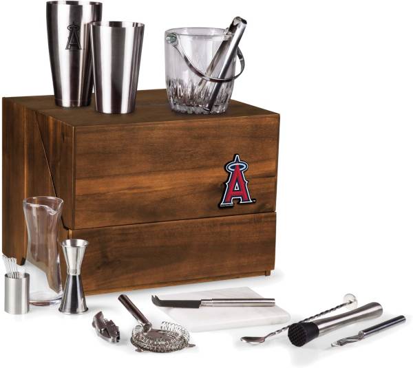 Picnic Time Los Angeles Angels Madison Tabletop Bar Tool Set product image