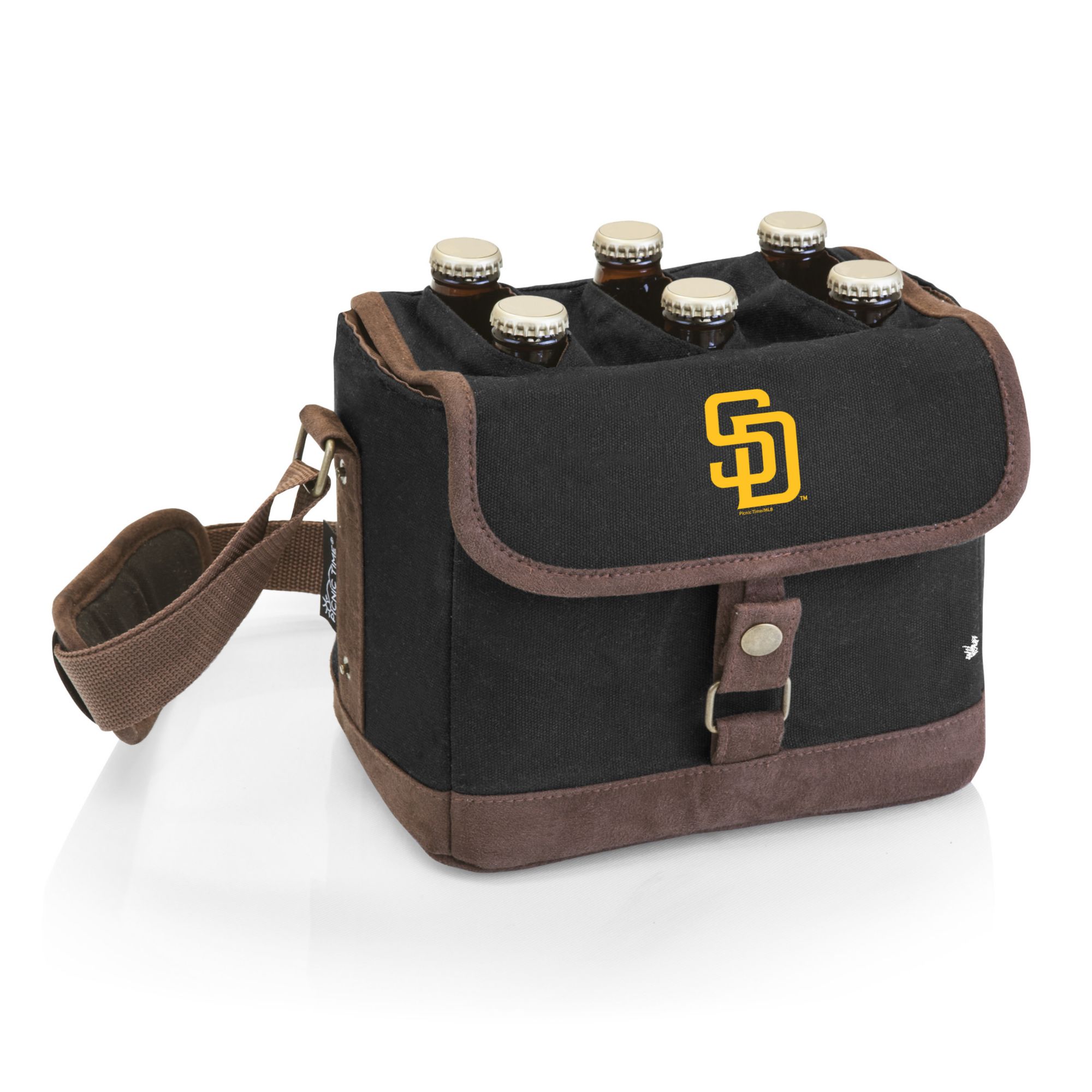 Picnic Time San Diego Padres Beer Caddy Cooler Tote and Opener product image