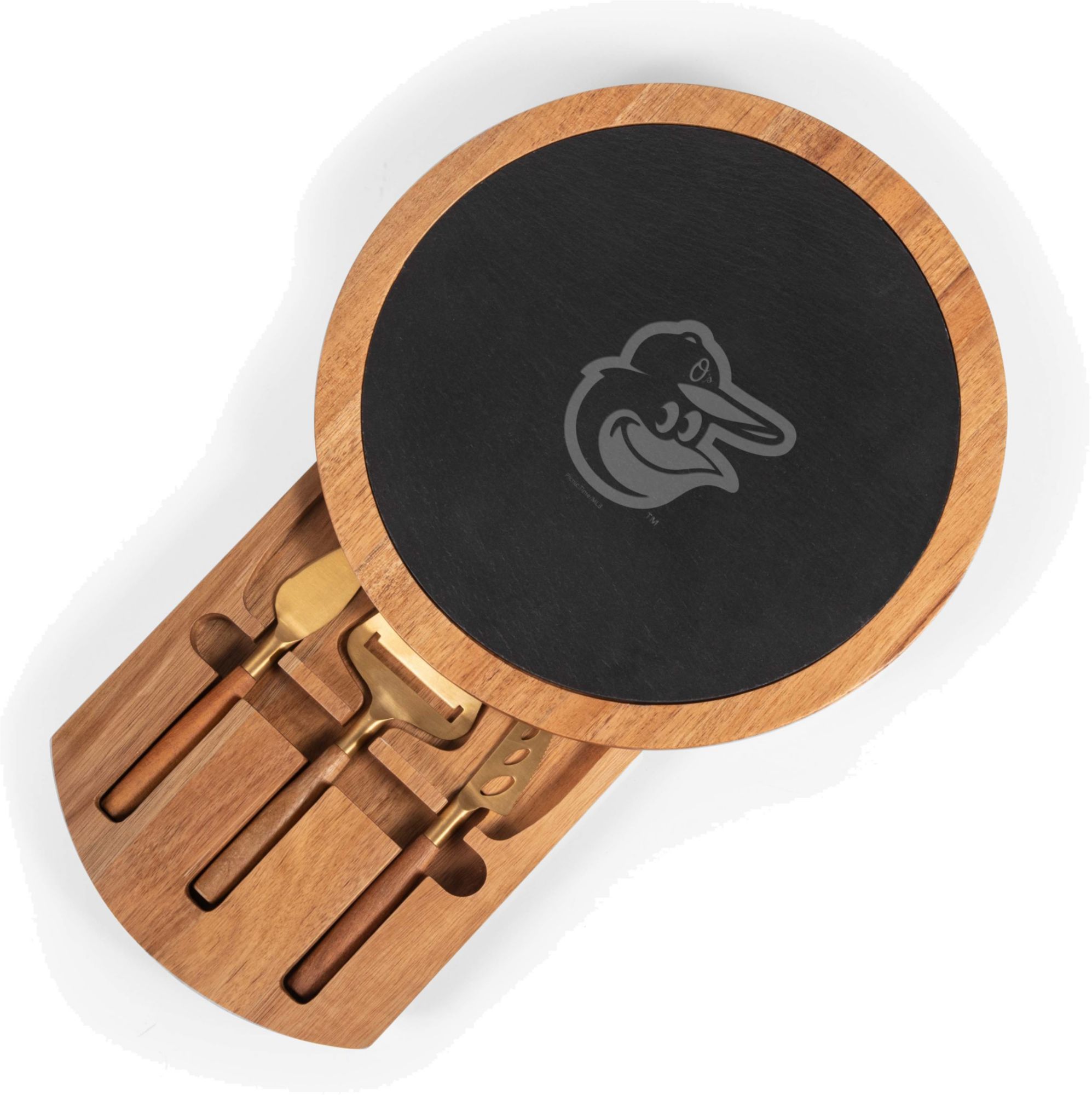 Picnic Time Baltimore Orioles Slate Serving Board with Tools product image