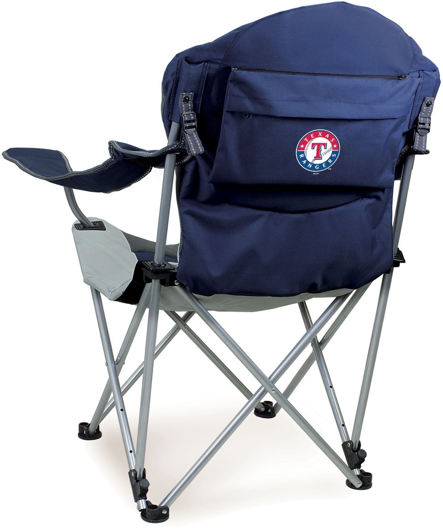 Picnic Time Texas Rangers Reclining Camp Chair product image