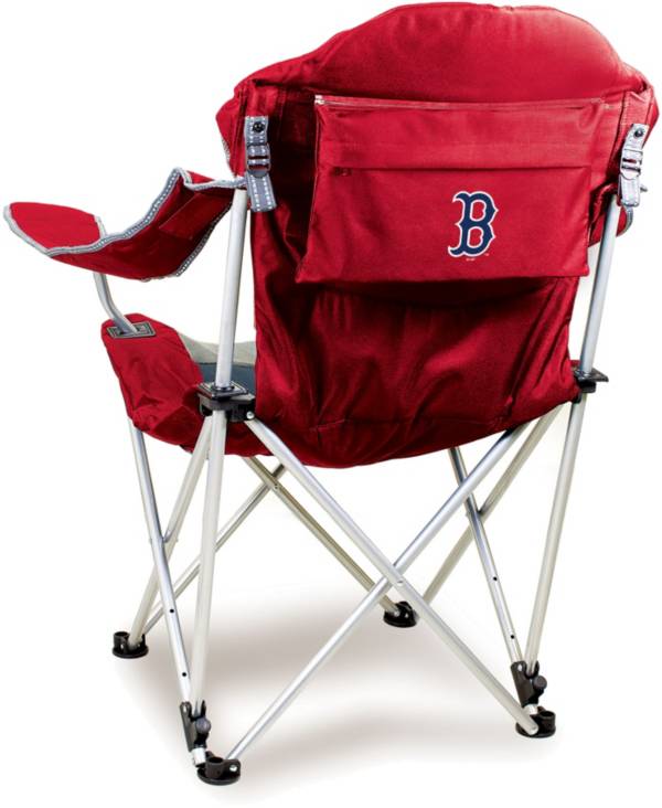 Picnic Time Boston Red Sox Reclining Camp Chair product image