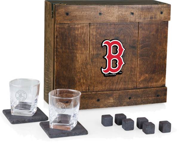 Picnic Time Boston Red Sox Whiskey Box Gift Set product image