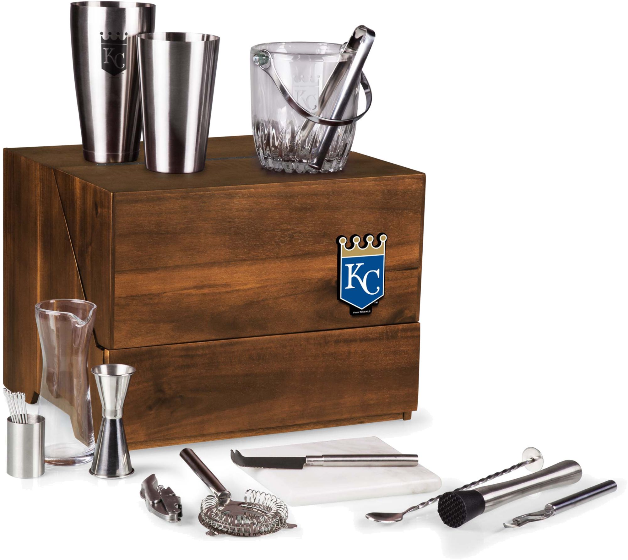 Picnic Time Kansas City Royals Madison Tabletop Bar Tool Set product image