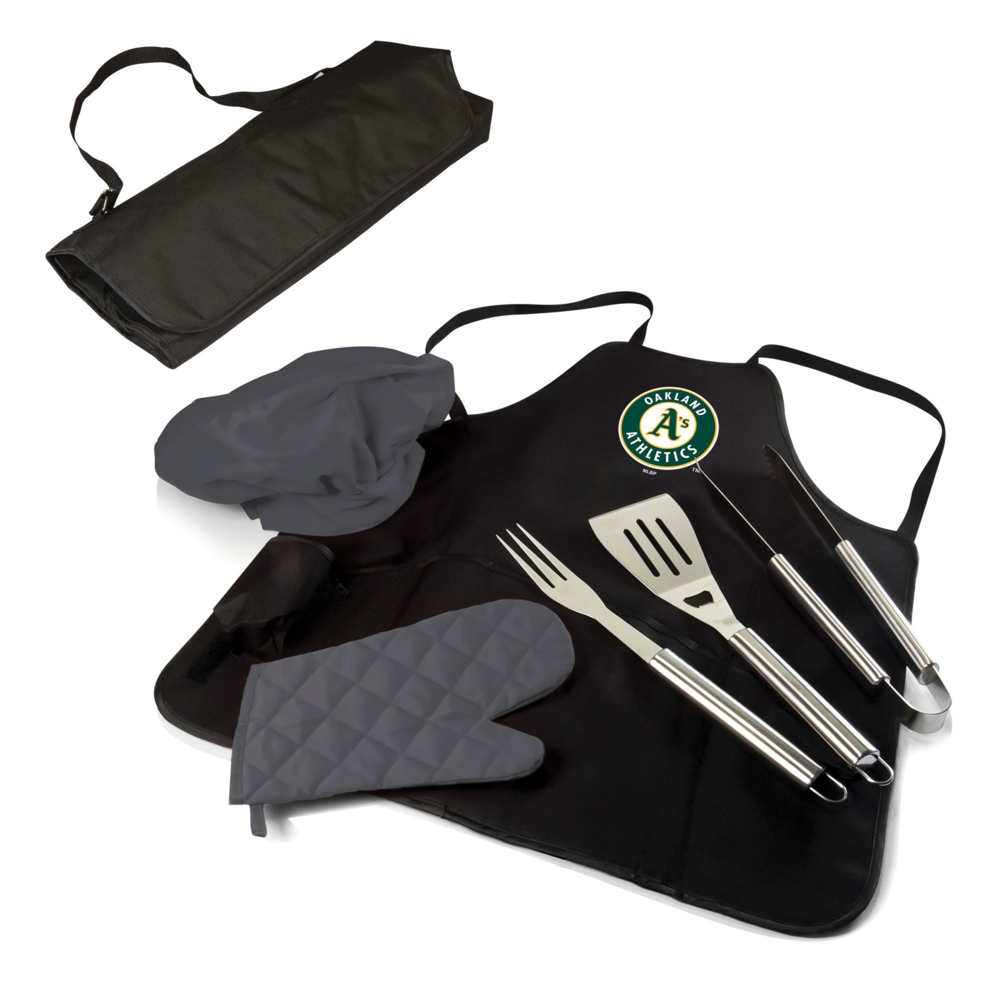 Picnic Time Athletics Apron Tote Pro Grill Set product image